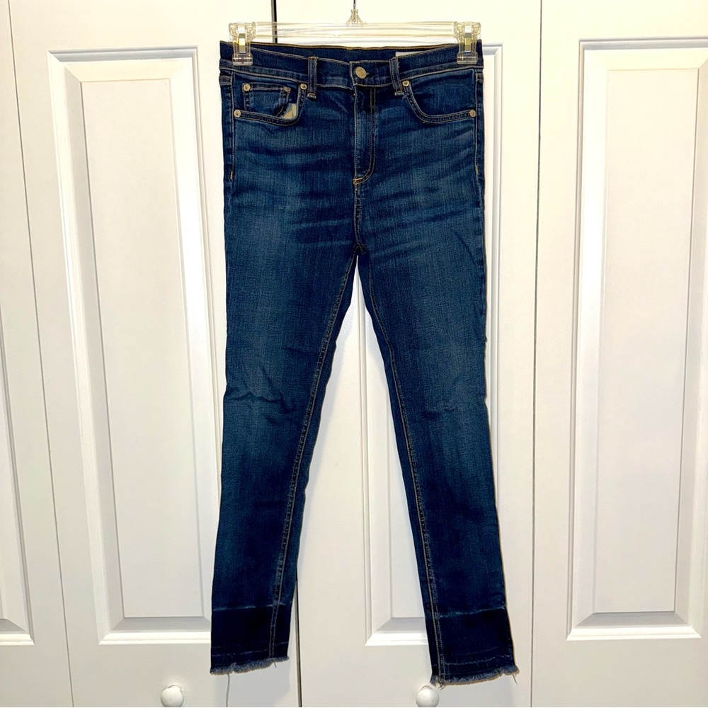 rag & bone 10 inch Capri Skinny Jeans
